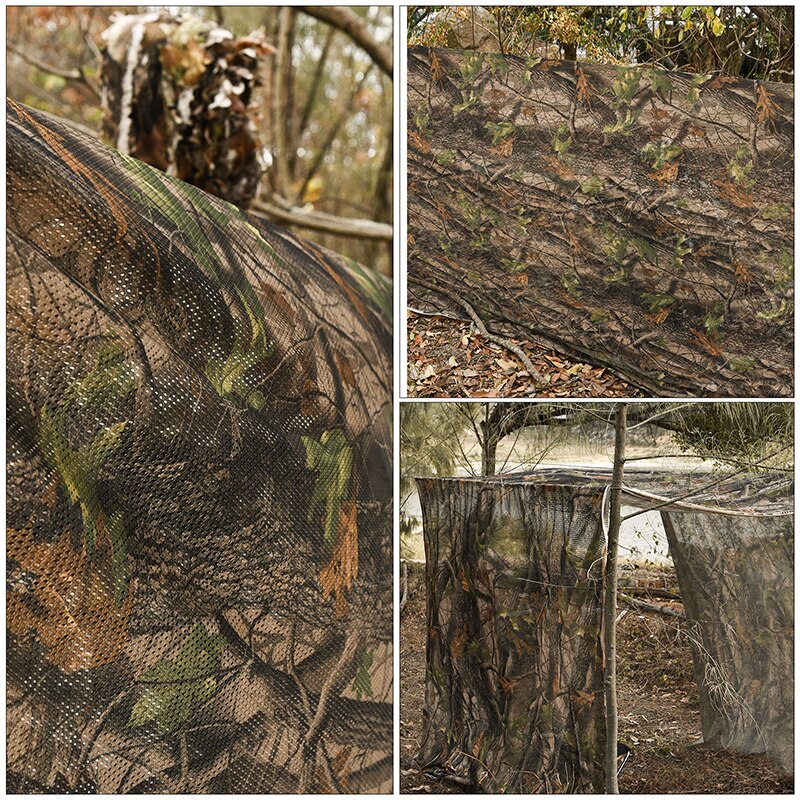 Cheap Goat Tents Multi color 1.5M Wide Camping Hunting Mesh Covering Cloth Chase for Tent Breathable Hidden Body Cover Camouflage Net Sun Shelter   